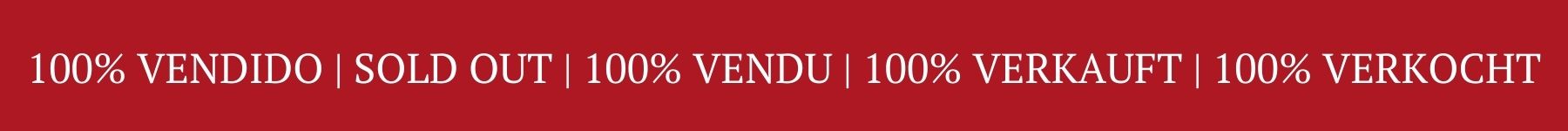 100% VENDIDO SOLD OUT 100% VENDU 100% VERKAUFT 100% VERKOCHT Bungalows, villas y viviendas 100% vendidos