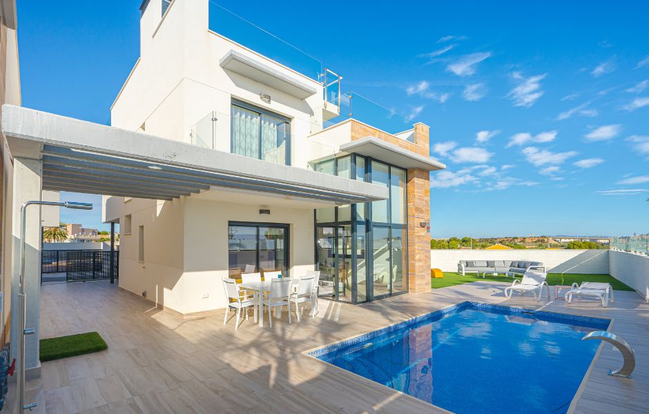Palm Beach 1 luxe villa - Onroerend goed Alicante