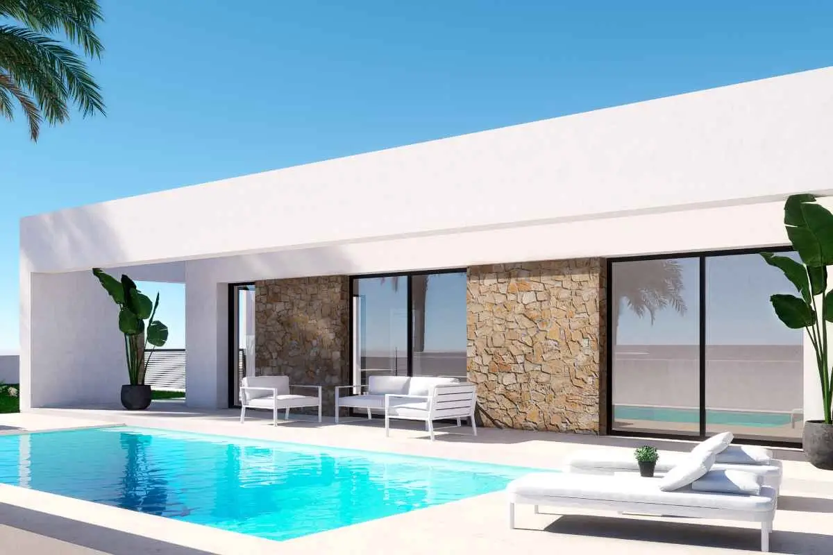 villa con piscina privada
